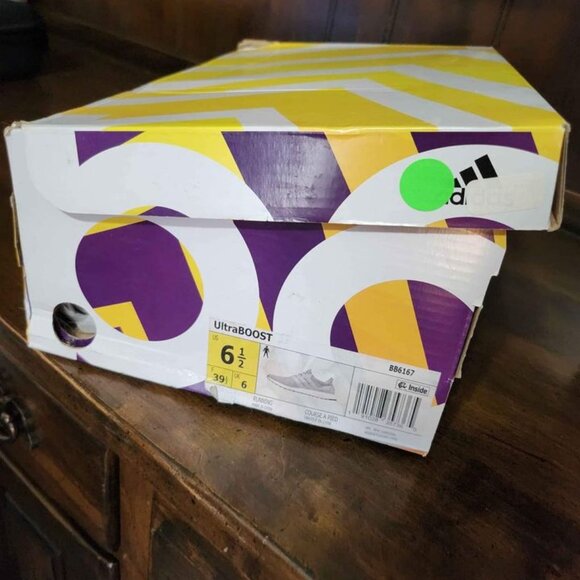 Gray and White adidas UltraBOOST - Men’s Size 6.5 - Great Condition - $75 - Picture 5 of 5